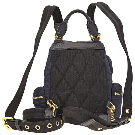 Burberry Small Crossbody Rucksack in Nylon- Ink Blue 4075973