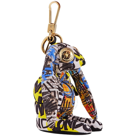 Burberry Vera The Hare Graffiti Print Cotton Charm 8001260