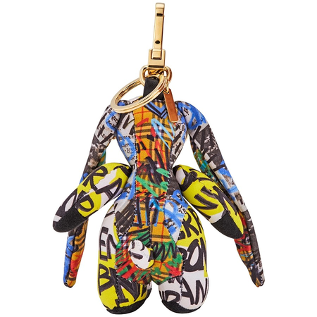 Burberry Vera The Hare Graffiti Print Cotton Charm 8001260