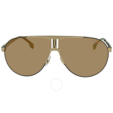 Carrera Brown-Gold Gradient Shield Unisex Sunglasses CARRERA 1005/S XWY 66