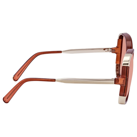 Chloe Myrte Brown Gradient Ladies Sunglasses CE719S22360