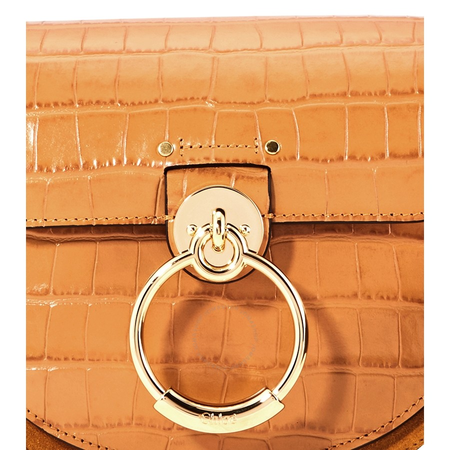 Chloe Small Tess Shoulder Bag- Autumnal Brown CHC19SS153A87211