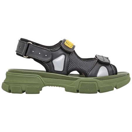Gucci Leather and Mesh Sandal 546064 DIR10 1065
