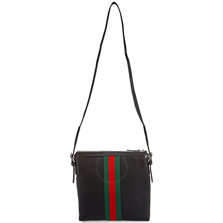 Gucci Men's Messenger bag  Band Black  Band Messenger Canvas 387111 KWT7N 1060