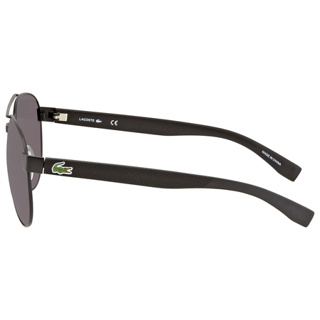 Lacoste Grey Round Unisex Sunglasses L185S 001 60