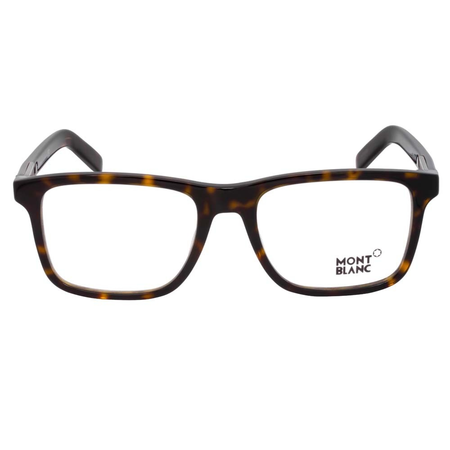 Montblanc Brown Havana Eyeglasses MB0737 055 53