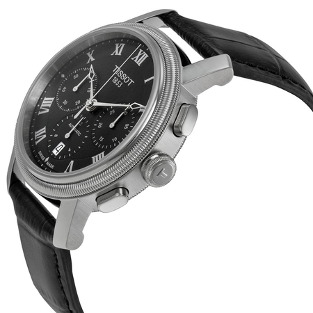 Tissot Open Box - Tissot Bridgeport Automatic Chronograph Black Dial Men's Watch T097.427.16.053.00 T097.427.16.053.00