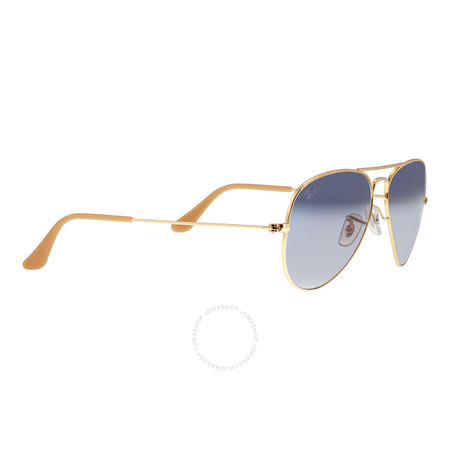 Ray Ban Ray-Ban Aviator Classic Sunglasses - Light Blue Gradient RB3025 001/3F 55-14