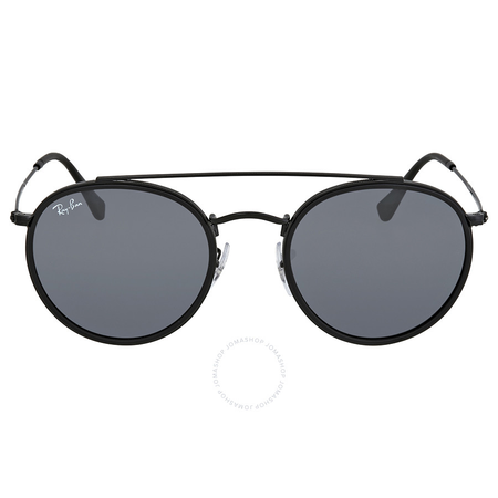 Ray Ban Blue/Gray Classic Round Sunglasses RB3647N 002/R5 51