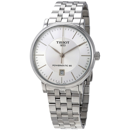 Tissot Carson Automatic Silver Dial Men's Watch T122.407.11.031.00