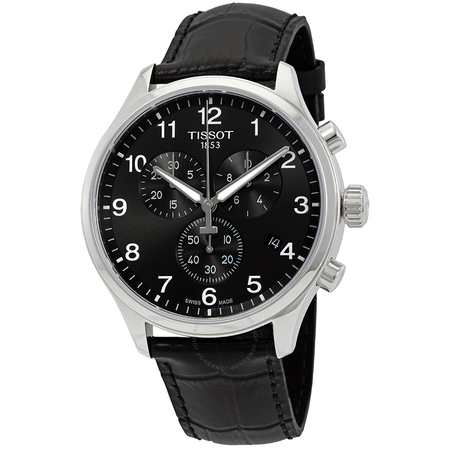 Tissot Chrono XL Classic Chronograph Black Dial Men's Watch T116.617.16.057.00