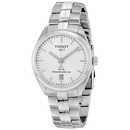 Tissot PR 100 Automatic Silver Dial Men's Watch T101.407.11.031.00