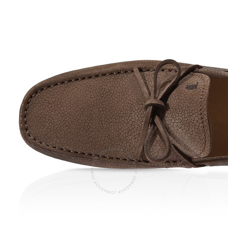 Tod's Men's Rosewood Nubuck Leather Moccasins XXM0LR000519CMS808
