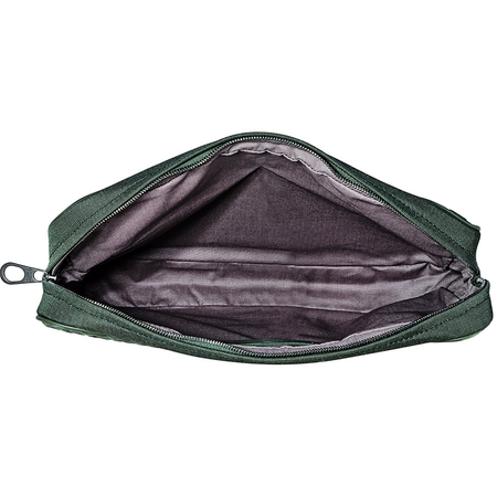 Bottega Veneta Men's Travel Organizer Pouch in Forest Green 431492 VAYD4 3205