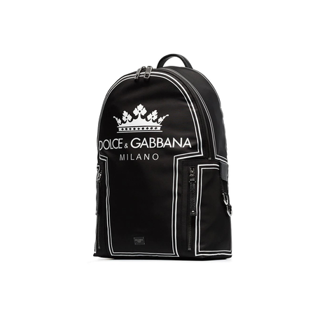 Dolce & Gabbana Dolce & Gabbana Men's Black Nylon Backpack BM1482 AS658 HNR18