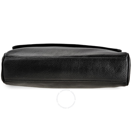 Emporio Armani Men's Leather Messenger Bag in Black Y4M137-YDE2J-80001