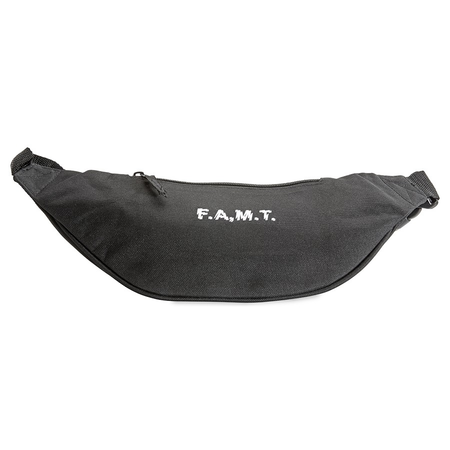 F.A.M.T. Men's Waist Bag Black Bum Bag "Not For Resell" FAMTBUM BAG RES Black