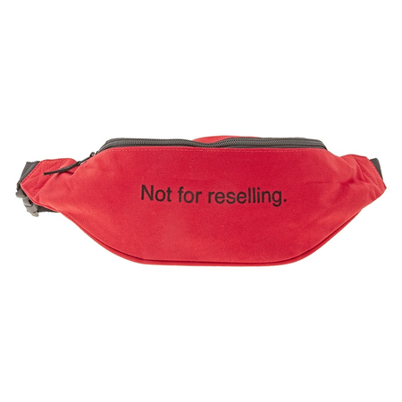 F.A.M.T. Men's Waist Bag Red Bum Bag "Not For Resell" FAMTBUM BAG RES Red