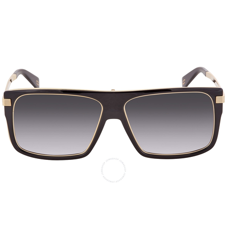 Marc Jacobs Men's Black Rectangular Sunglasses Marc242/S02M20059