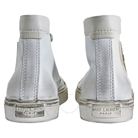 Saint Laurent Ladies Sneaker Hitop Vintage 520554 0O610 9030
