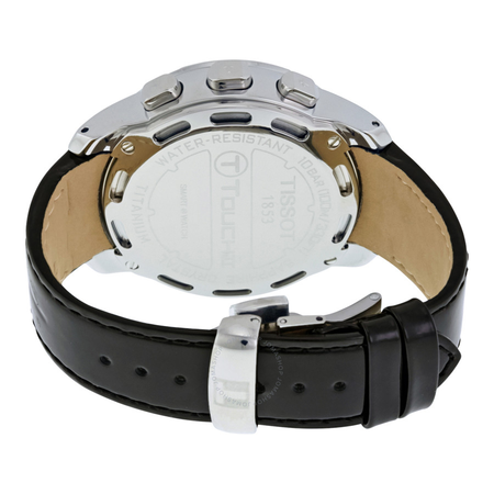 Tissot T-Touch II Black Mother of Pearl Unisex Watch T0472204612600 T047.220.46.126.00