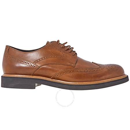 Tod's Men's Derby Shoes in Dark Caramel XXM0ZR00C10D90C817