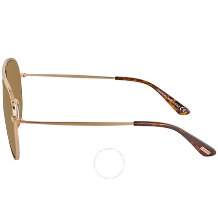 Tom Ford Jason Roviex Mirror Aviator Men's Sunglasses FT0621-28L