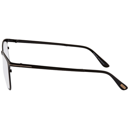 Tom Ford Tom Ford Shiny Black Square Unisex Eyeglasses FT5464-001-51 FT5464-001-51