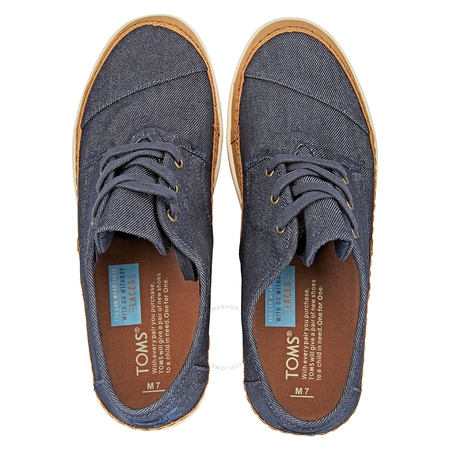 Toms Men's Paseo Sneakers in Rim Navy TOMS10009850NV