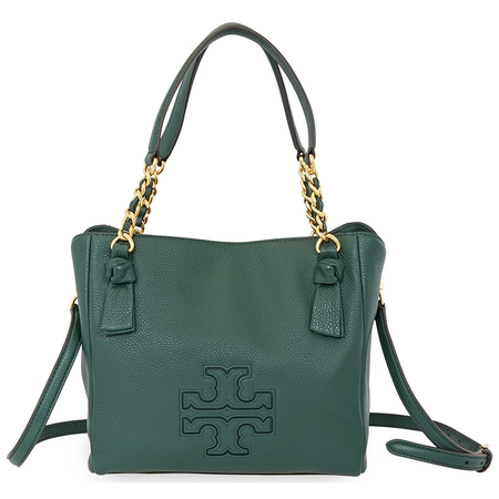 Tory Burch Ladies Harper Small Satchel - Green 34239-318