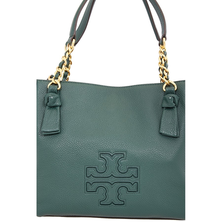 Tory Burch Ladies Harper Small Satchel - Green 34239-318