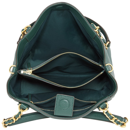 Tory Burch Ladies Harper Small Satchel - Green 34239-318
