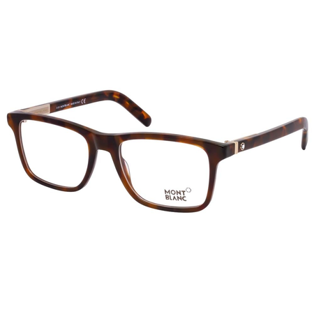 Montblanc Dark Havana Eyeglasses MB0737 052 53