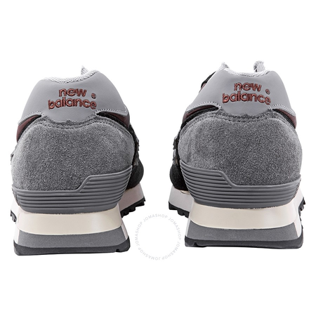 New Balance Men's Sneakers Black Grey, Brand Size 7.5 M575SNR-7.5