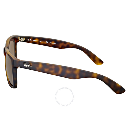 Ray Ban Ray-Ban Justin Classic Polarized Tortoise Sunglasses RB4165 865/T5 55 RB4165 865/T5 55