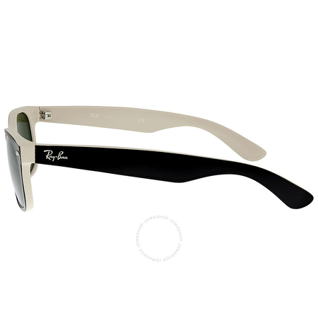 Ray Ban New Wayfarer Green Classic G-15 Sunglasses RB2132 875 52-18