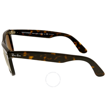 Ray Ban Original Wayfarer Classics Polarized Brown Classic B-15 Sunglasses RB2140 902/57 50-22