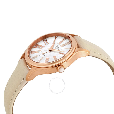 Tissot Bella Ora Mother of Pearl Dial Ladies Watch T1033103611301 T103.310.36.113.01