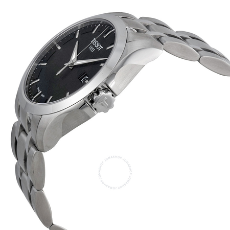Tissot Couturier Black Dial Stainless Steel Men's Watch T0354101105100 T035.410.11.051.00