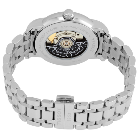 Tissot Lady Heart Automatic White Mother of Pearl Dial Ladies Watch T050.207.11.117.05