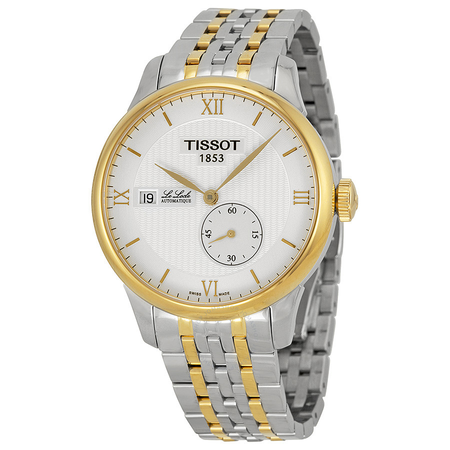 Tissot Le Locle Automatic Silver Dial Two-tone Men's Watch T0064282203800 T006.428.22.038.00