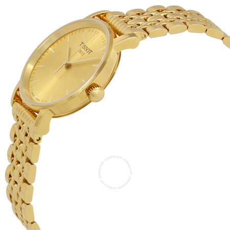 Tissot T-Classic Champagne Dial Ladies Watch T1092103302100 T109.210.33.021.00