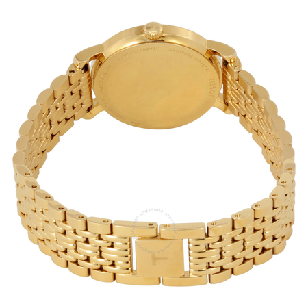 Tissot T-Classic Champagne Dial Ladies Watch T1092103302100 T109.210.33.021.00