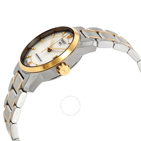 Tissot T-Classic Titanium Automatic Mother of Pearl Dial Ladies Watch T0872075511700 T087.207.55.117.00