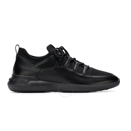 Tod's Tod's No-Code Leather and Scuba Effect Sneakers XXM91B0AI60JXWB999