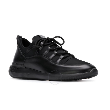 Tod's Tod's No-Code Leather and Scuba Effect Sneakers XXM91B0AI60JXWB999