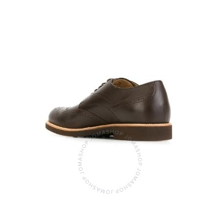 Tod's Men's Classic Brogue Shoes in Dark Brown XXM0WP00C10BR0S800
