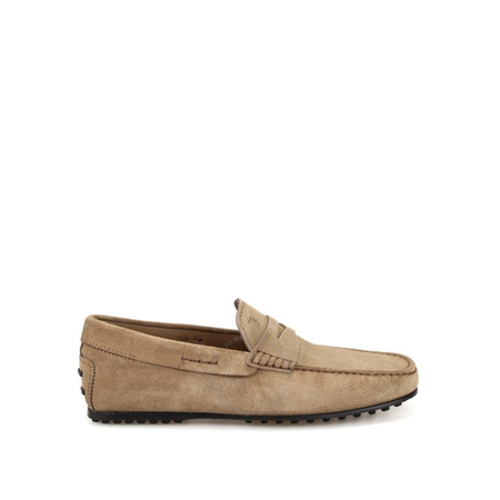Tod's Men's Peat Brushed Leather Loafers XXM0LR00011RE0C405