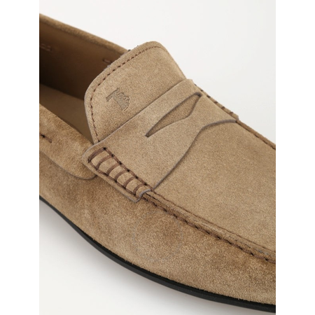 Tod's Men's Peat Brushed Leather Loafers XXM0LR00011RE0C405