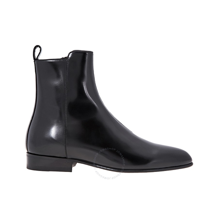 Saint Laurent Men's Eli 25 Zip Boot 471733D6K00100